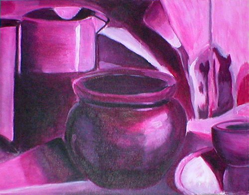 Натюрморт в одной цветовой гамме