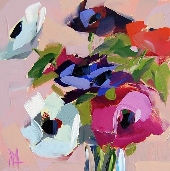 Анжела Моултон картины натюрморт