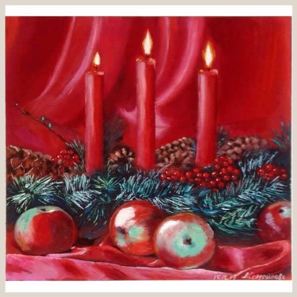 Тамара Бессонова художник новый год