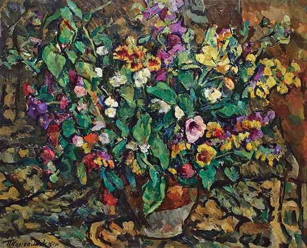 Петр Кончаловский цветы