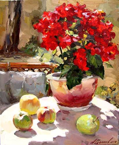 Константин Горбатов натюрморт