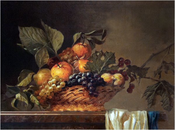 Караваджо барочный натюрморт