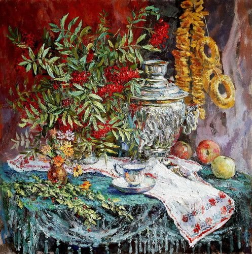 Калинин Михаил художник самовар