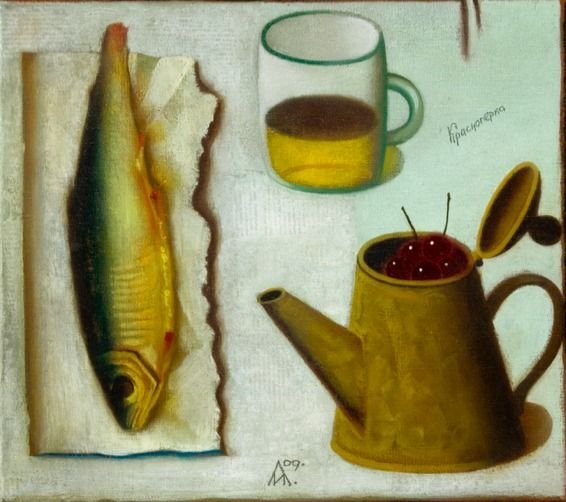 Художник Иван Лубенников натюрморт