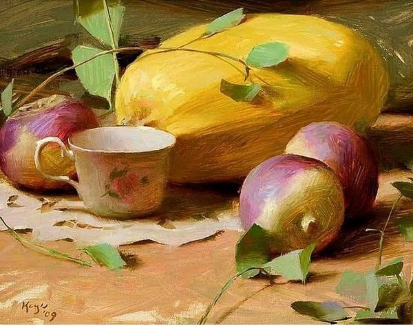 Даниэль Спёрри картины натюрморт