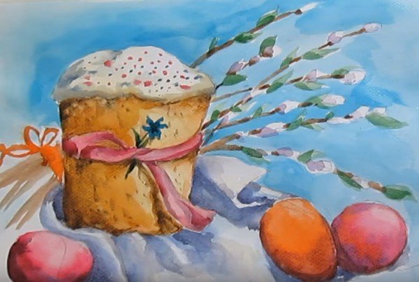 Рисунок на Пасху