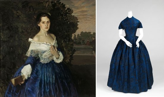 Константин сомов дама в голубом описание