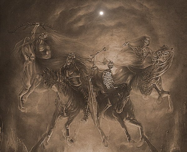 Откровение Иоанна Богослова 4 всадника