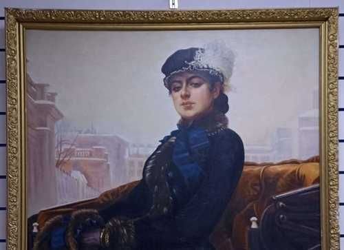 Неизвестная 1883 Крамской