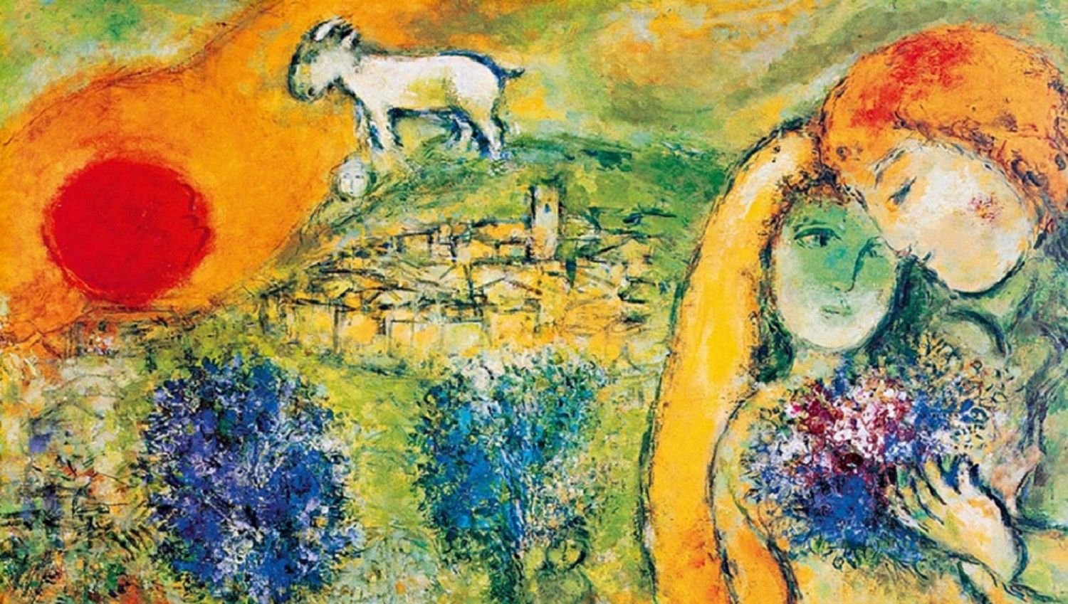 Художник Nathan Chagall. Маша шагал