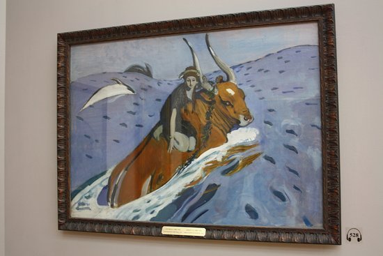 В. Серов. Похищение Европы. 1910.