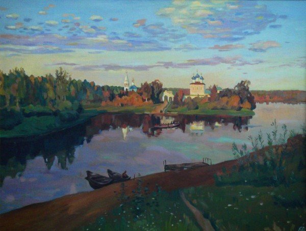 Исаак Ильич Левитан Вечерний звон