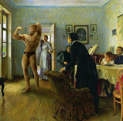 «Не ждали» и.Репин (1884—1888)