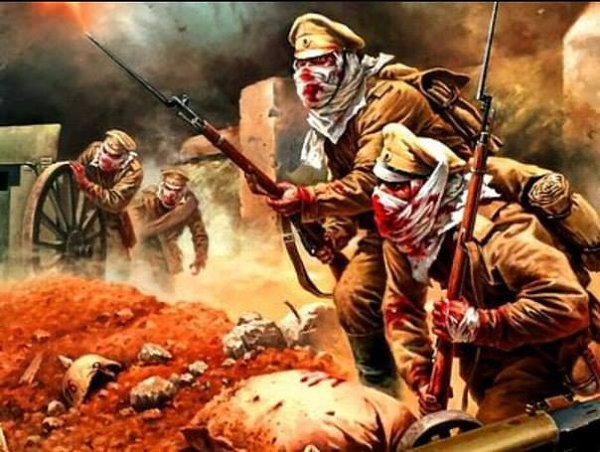 Атака мертвецов Осовец картина