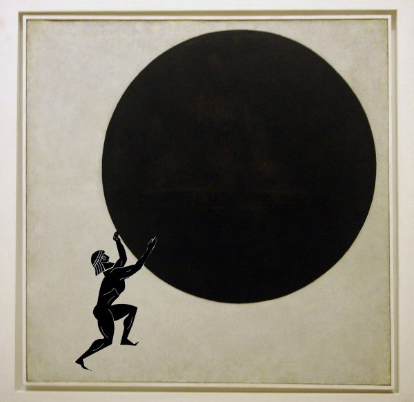 Черные кружочки