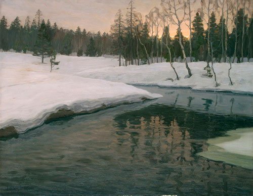 Зимние кружева картина бялыницкий (44 фото)