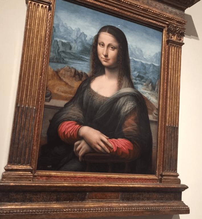 Леонардо да винчи мона лиза оригинал фото