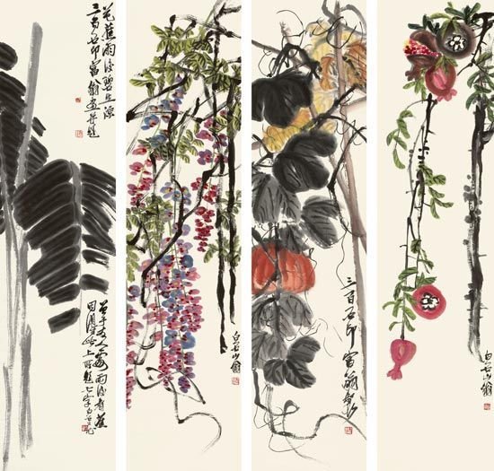 Ци бай ши живопись хурма