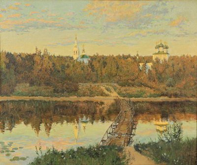 Тихая обитель левитан картина (50 фото)