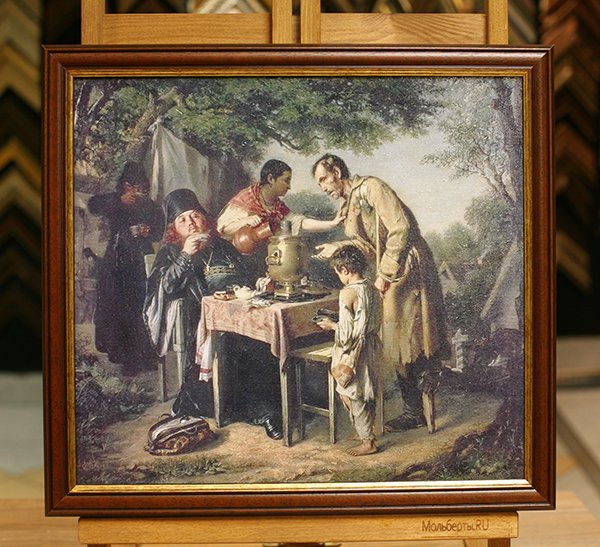 В. Г. Перов. Чаепитие в Мытищах. 1862.