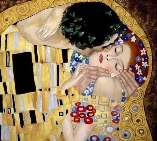 Витраж Густав климт