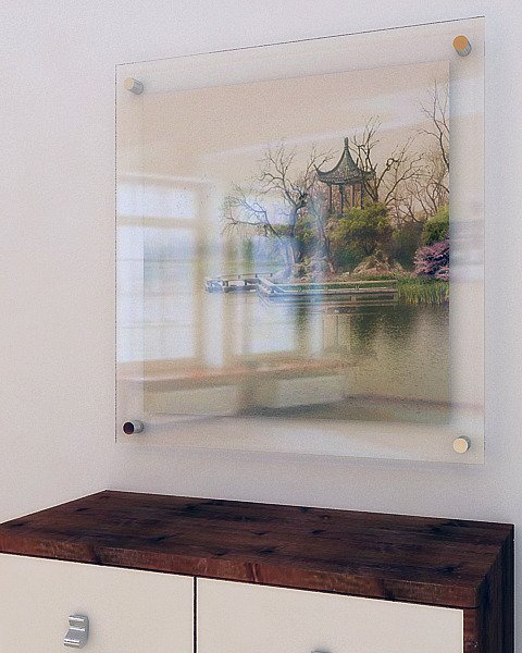 Картина под стеклом