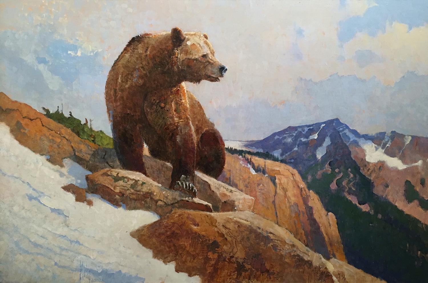 Медведи картины живопись