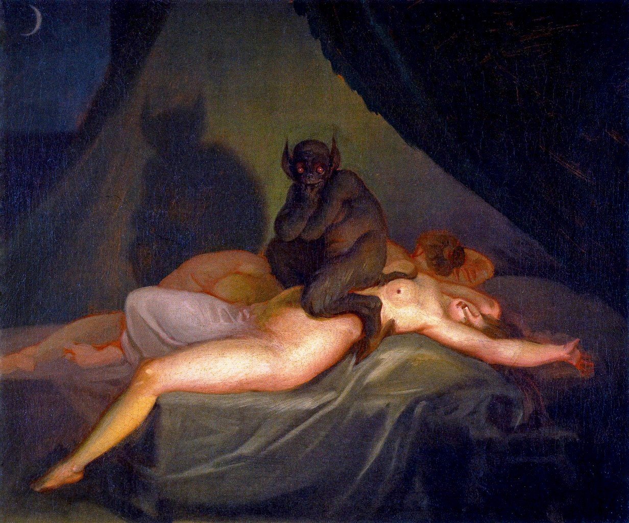 Кошмар картина. Ночной кошмар» Анри Фузели.