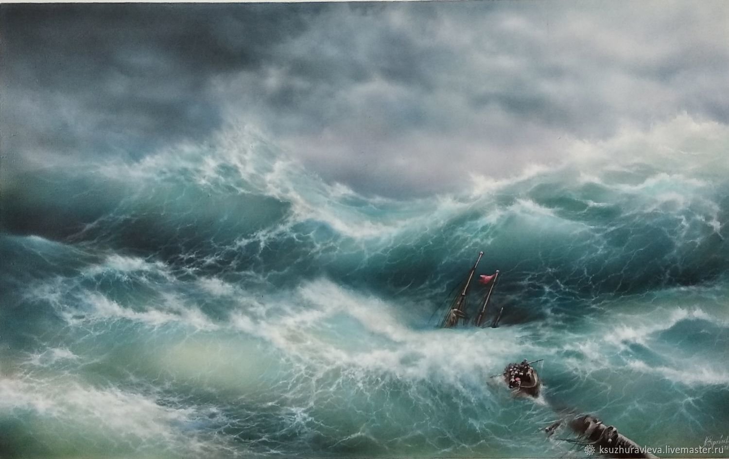 Айвазовский волна картина