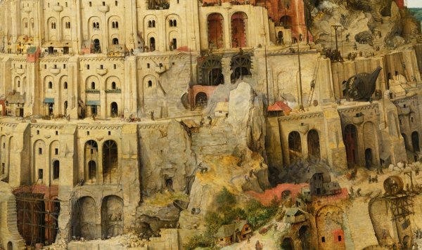 Лукас Ван Фалькенборх Вавилонская башня