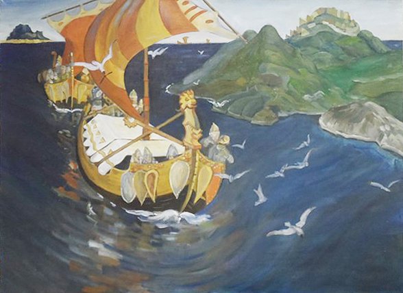 Рерих Николай Константинович заморские гости