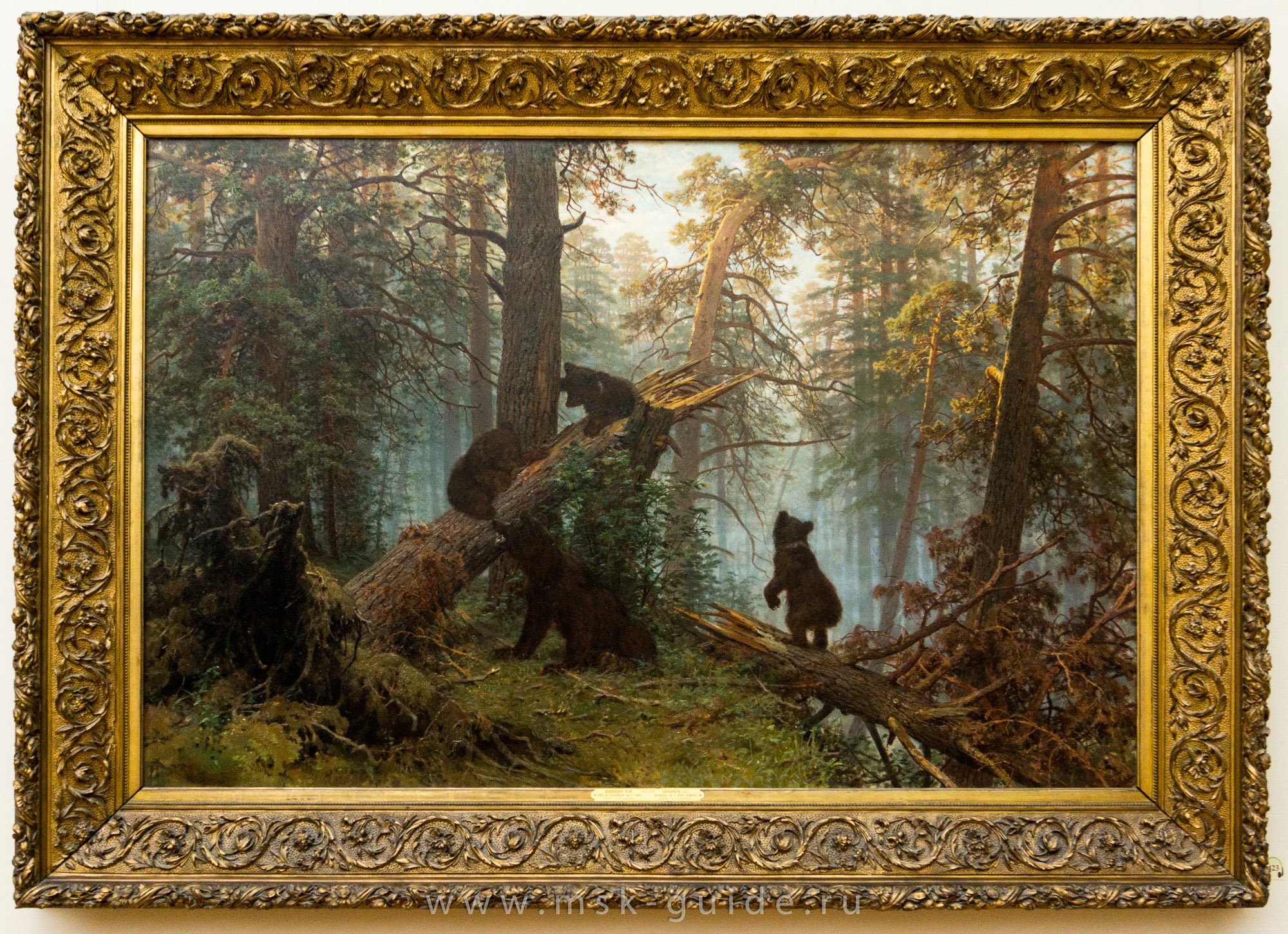 Шишкин утро в сосновом лесу картина. Шишкин Иван Иванович три богатыря.