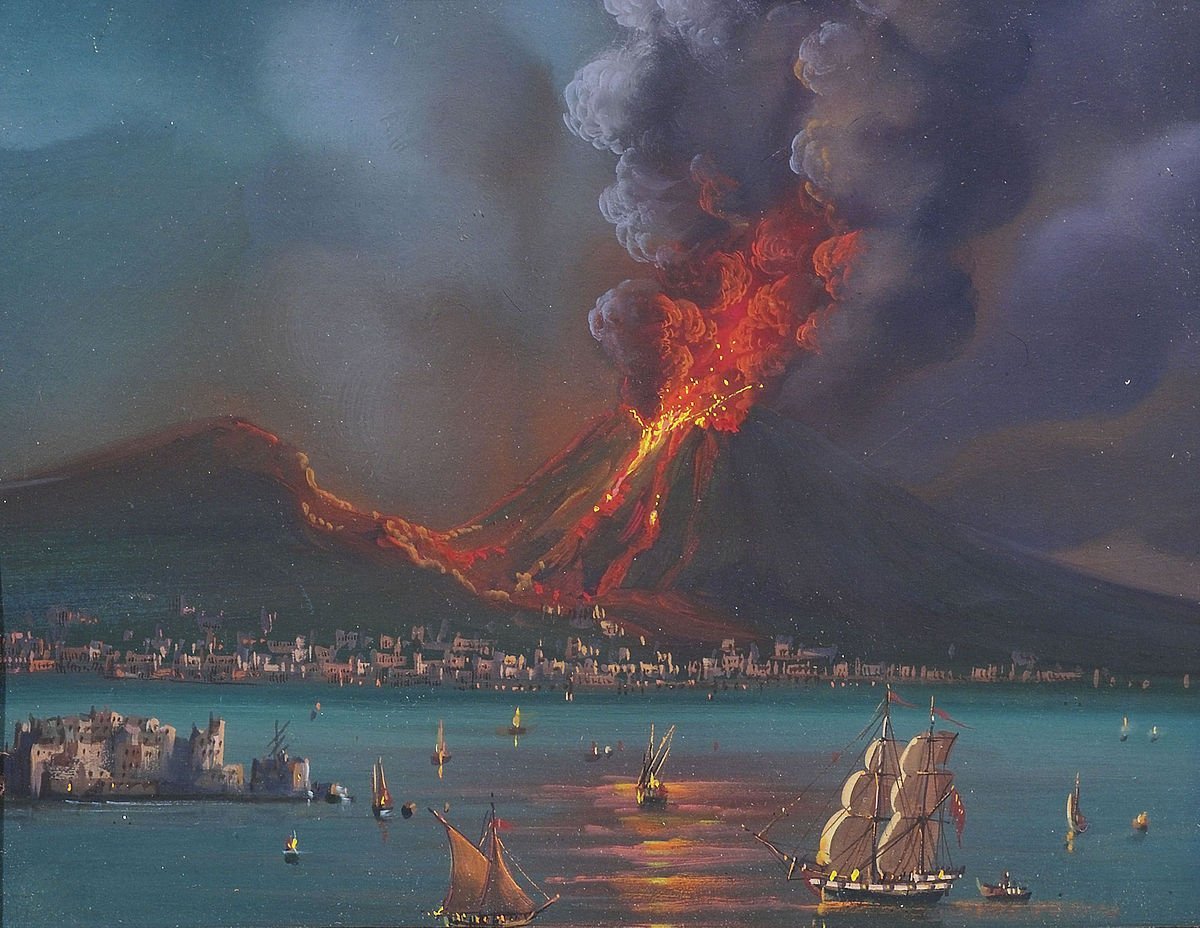 Извержение Везувия в 1944 году