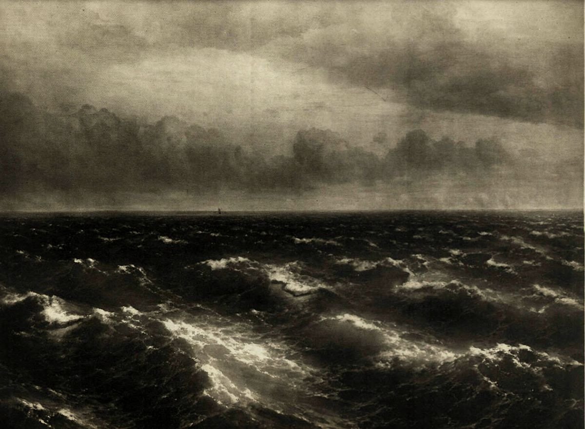 картина айвазовского черное море