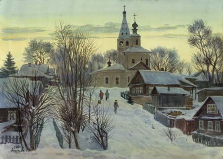 Сергея Андрияка "Новогодняя ночь" (1984 г.).