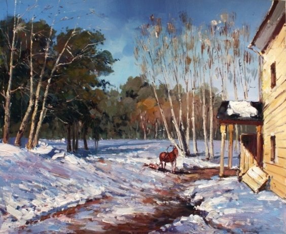 Исаак Ильич Левитан март