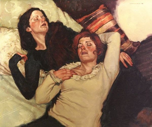 Поцелуй в живописи