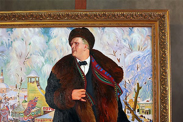 Шаляпин портрет Кустодиева