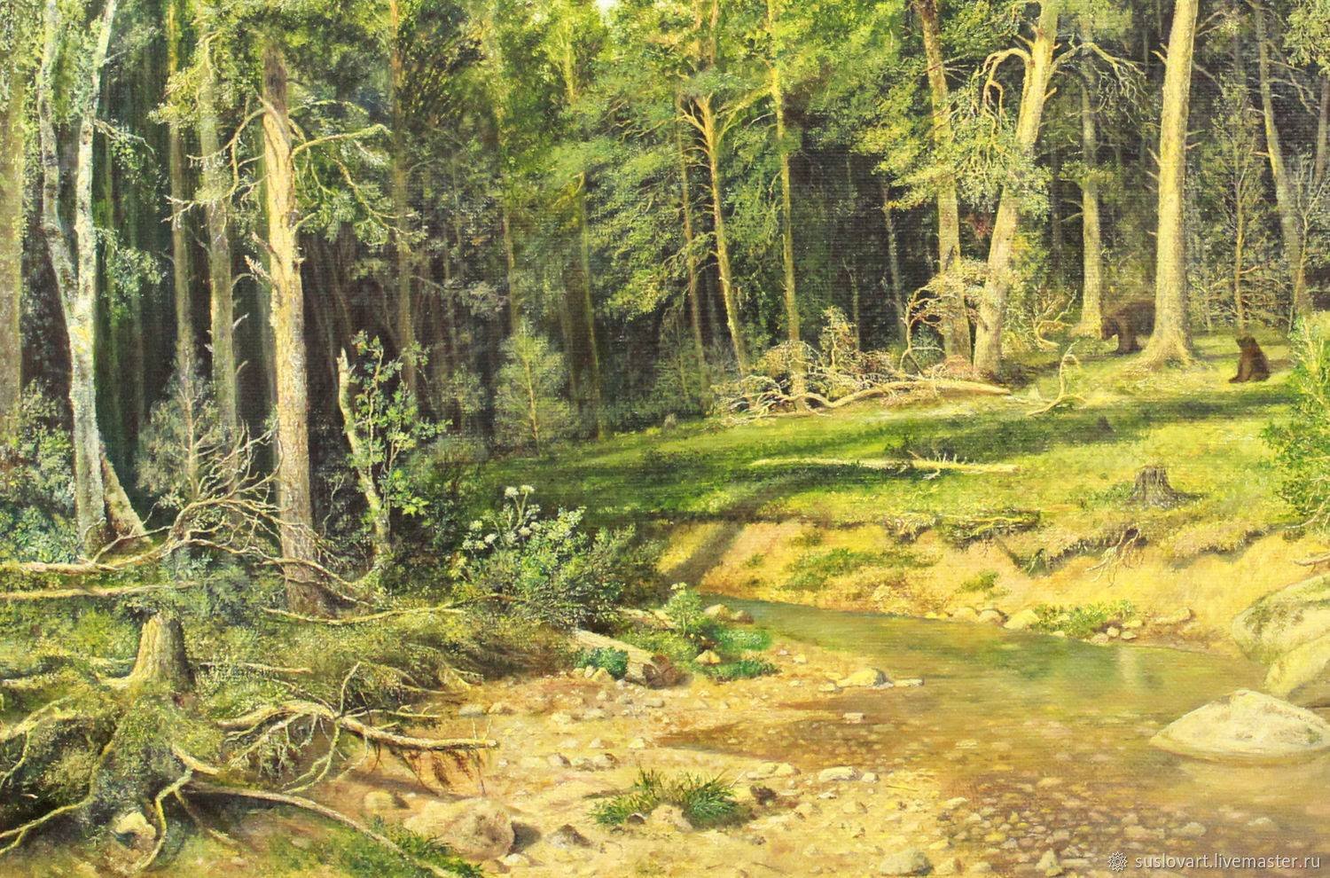 Шишкин Иван Иванович Сосновый лес 1885