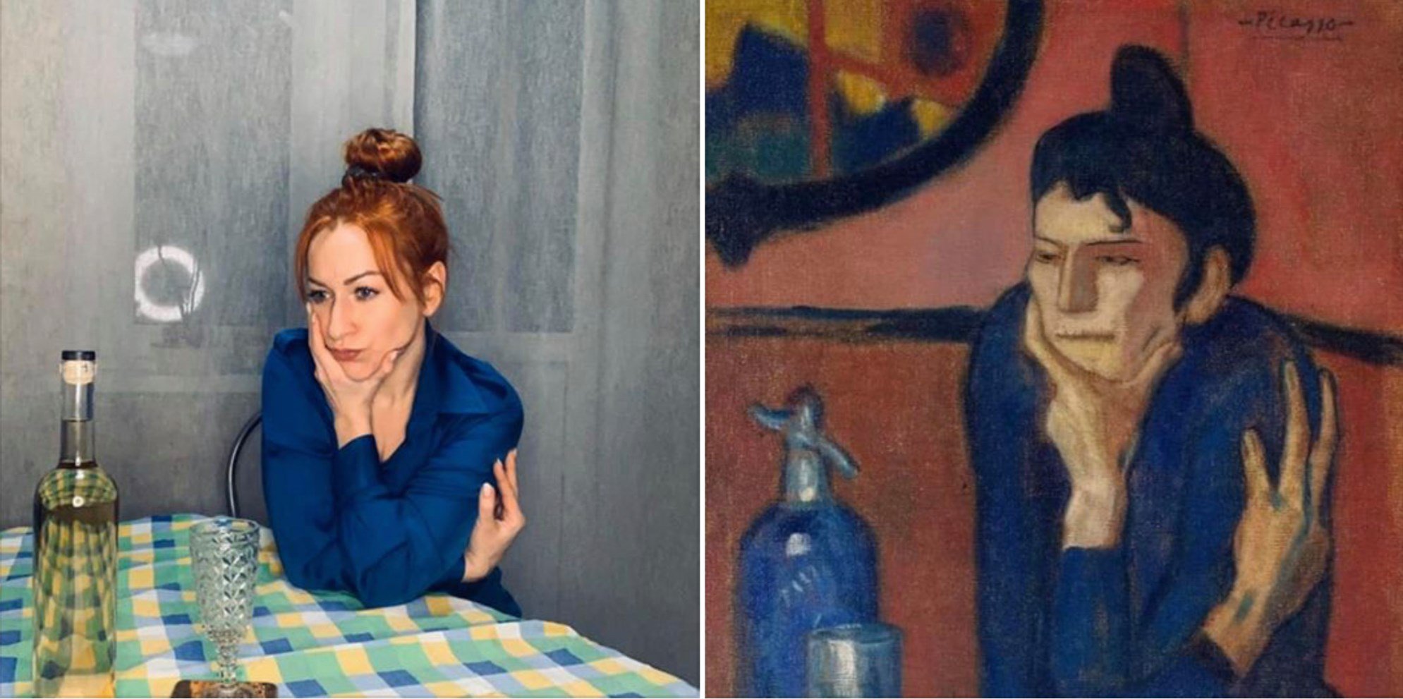 Пикассо картина женщина которая не пьет кофе фото