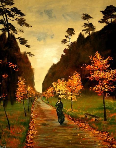 Осенний день Сокольники 1879 Левитан