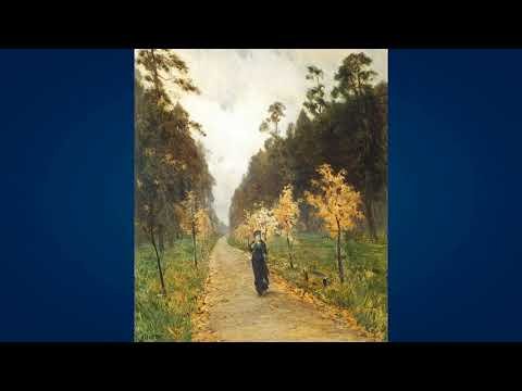 Картина Левитана осенний день Сокольники