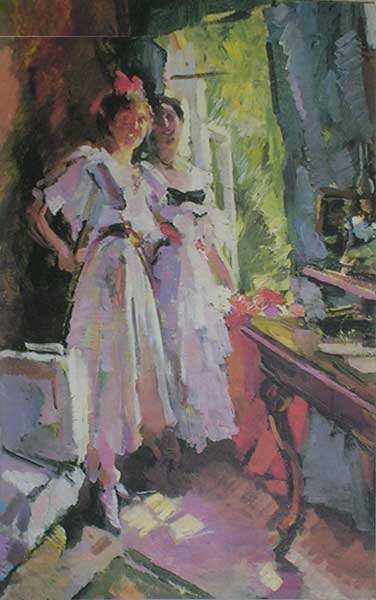 Зимой Коровин картина 1894