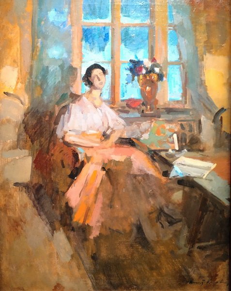 Константин Алексеевич Коровин розы и фиалки