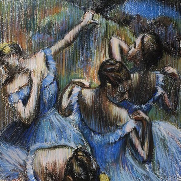 Эдгар Дега картины танцовщицы