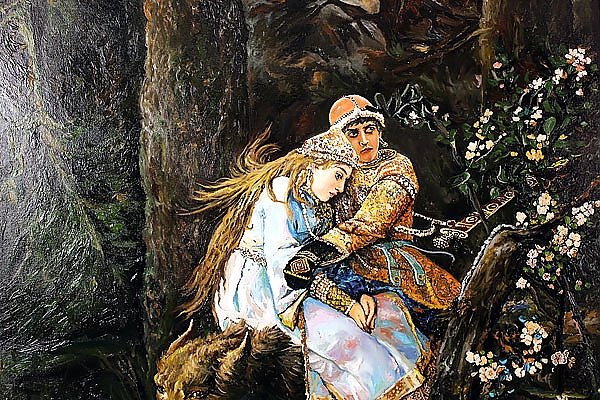 Васнецов художник Иван Царевич на сером волке