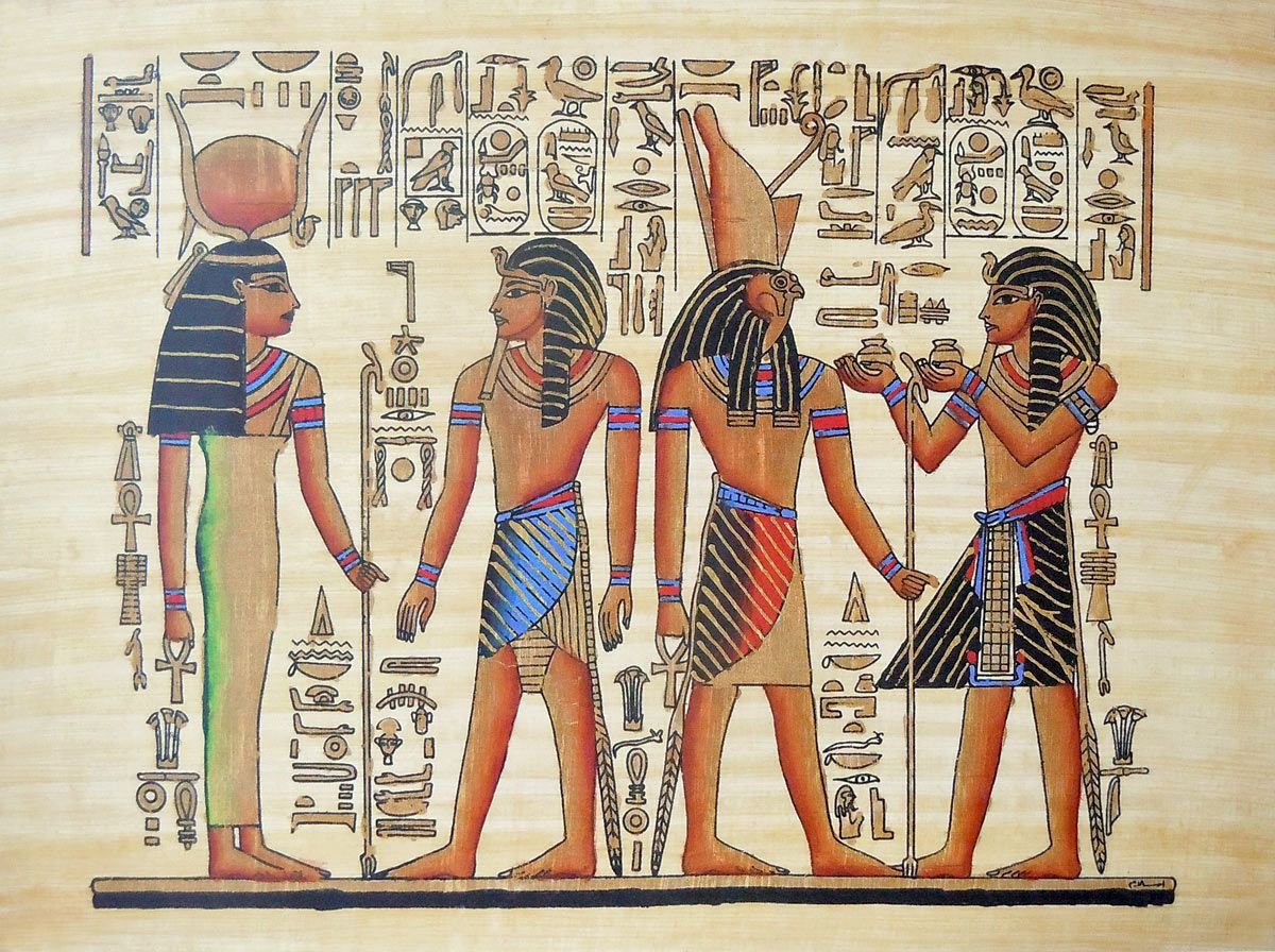 Древний Египет красители