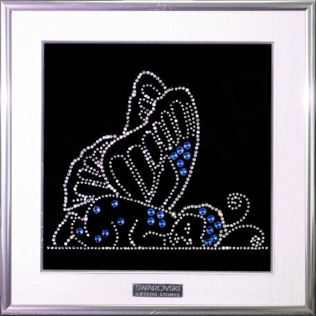 Панно из страз