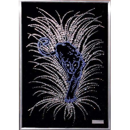 Панно из страз