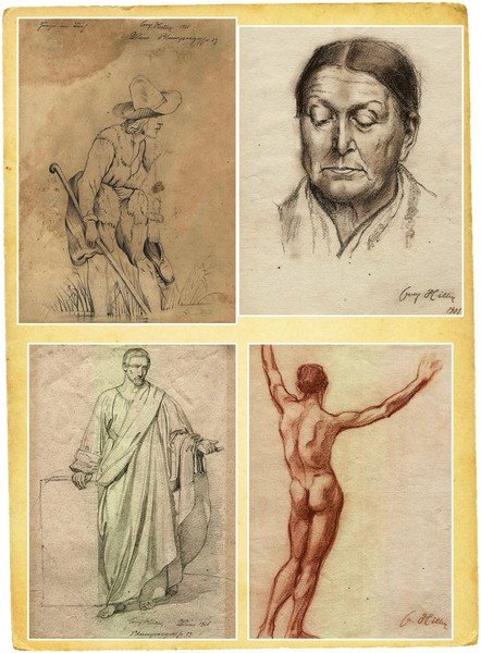 Картины и пейзажи Адольфа Гитлера